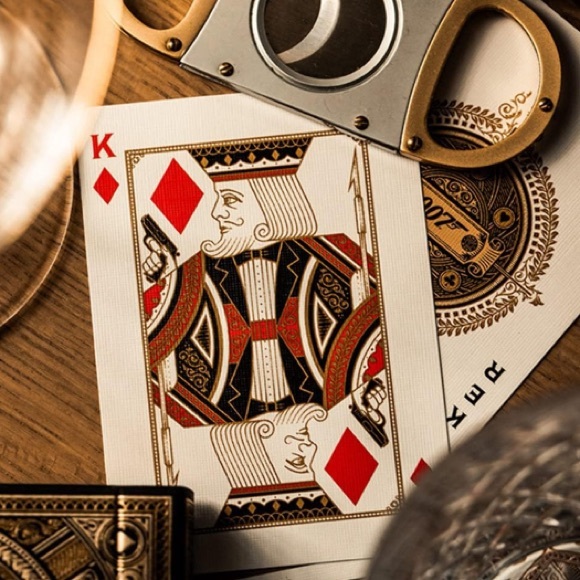 Theory11 Premium Playing Cards Deck Set - 007 James Bond Gold | Star Wars Red - Picture 4 of 15